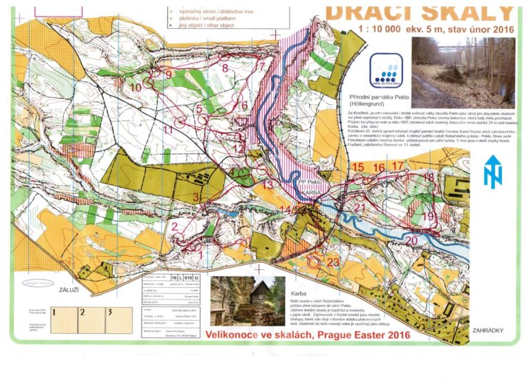 Pražské velikonoce – Orientační běh – Orientačně orientační víkend